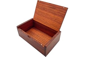 UOOOM Wood Cigarette Box Case Wooden Vintage Tobacco Box Holder Protective Cover