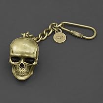 小物 Cream Soda Skull Silver Key Chain Sterling Silver Keychains