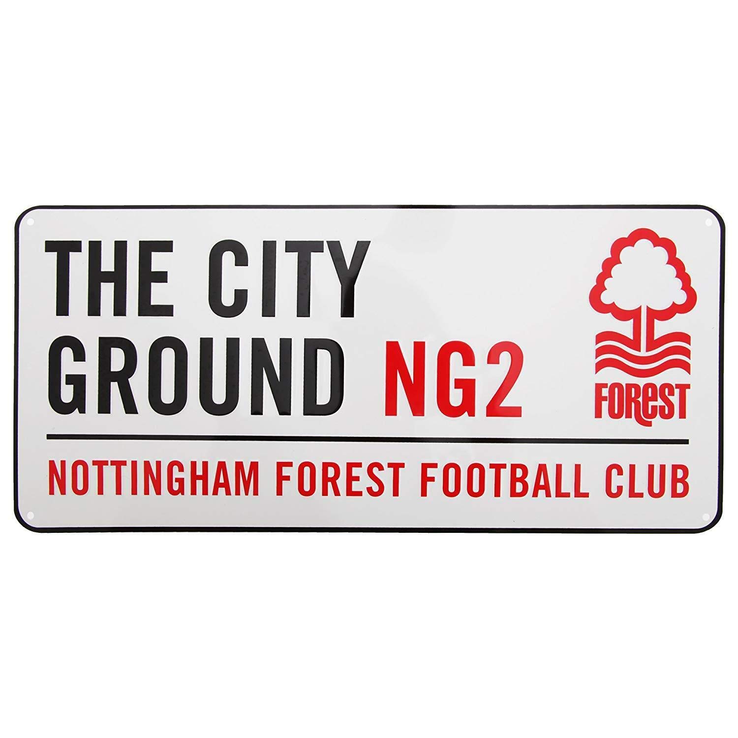 Bioprocess Metal Retro/Vintage Notting-ham Forest Fc Football Gift Street Sign 8x12 INCHES