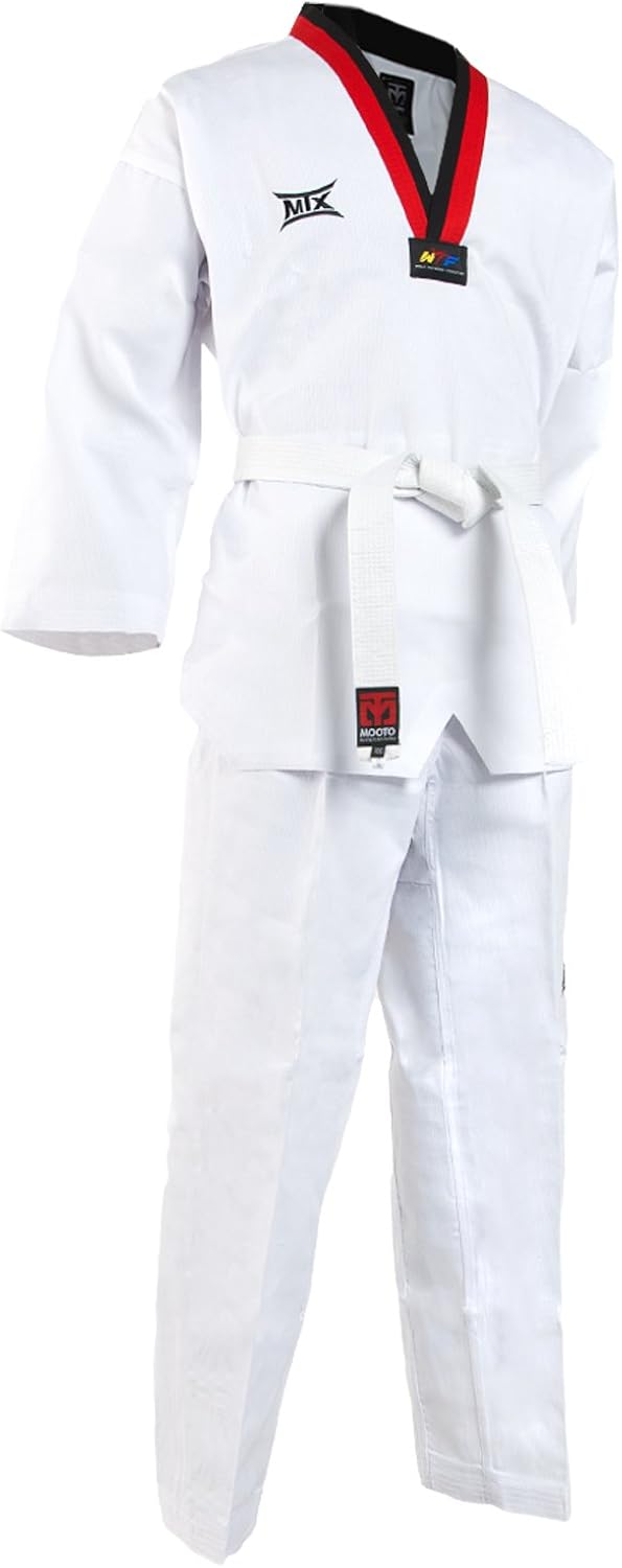 Mooto MTX Taekwondo Poom Uniform TKD DoBok (100(90100cm)) Amazon.co