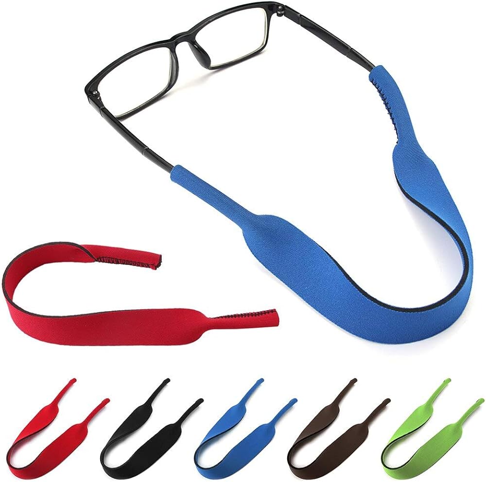 Buy Hot Candy Color 1PC Elastic Silicone Eyeglasses Straps Sunglasses