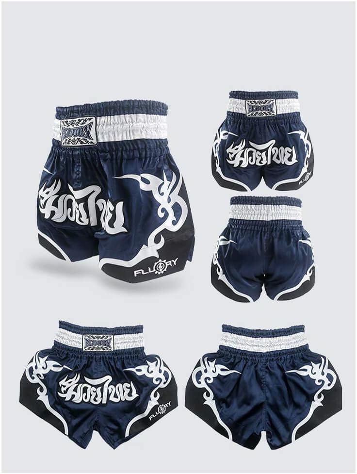 Tear-Resistant Boxing Shorts MMA Fight Kick Clothing For Men Women Kids Martial Art Training Grappling. FLUORY Muay Thai Shorts