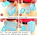 haoun 3-Tier Mini Desktop Organizer Drawer Type Storage Box - Blue