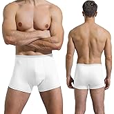 Relaxcare 10 Pack Mens Disposable Underwear, Cotton Portable Boxers Briefs for Travel/Fitness/Emergency/Hospital Stays