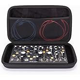 ANALOG CASES Make Noise 0-Coast/Strega/Moog Werkstatt-01 Case - Custom-Fitted Compact PULSE Hard Case for Travel