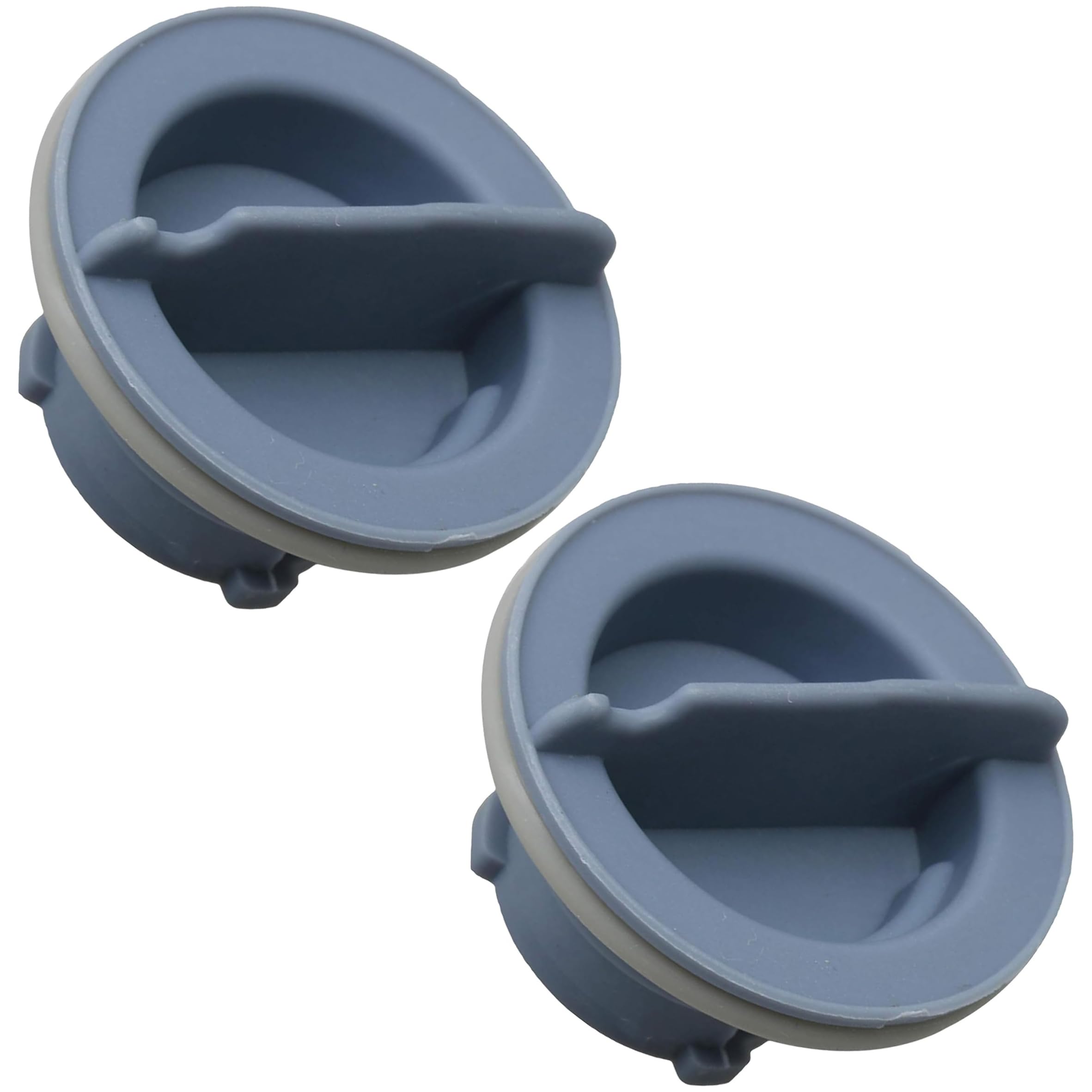 Photo 1 of PartsBroz WP8558307 8558307 Rinse Aid Dispenser Cap (2-Pack) - Compatible With Whirlpool Estate Kenmore Inglis Dishwasher - Replaces AP6013204 1060792 8193984 8539095 8558310 PS11746426 WP8558307VP