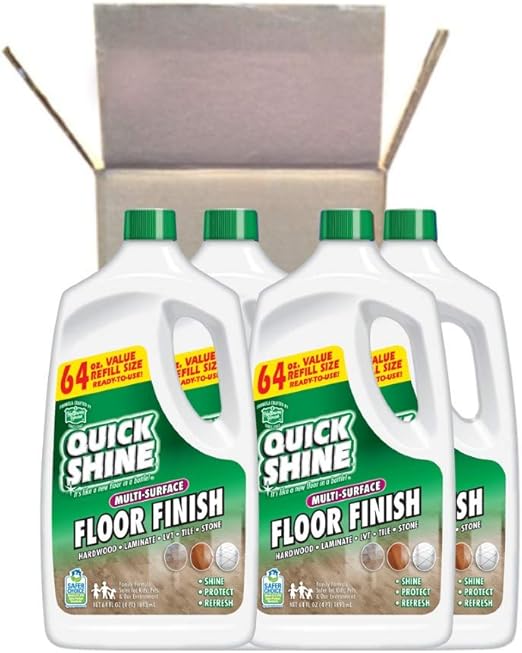 Amazon Com Quick Shine Multi Surface Floor Finish And Polish 64