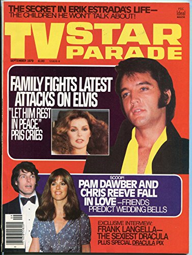 TV Star Parade Magazine September 1979- Elvis Presley- Chris Reeve- Scott Baio