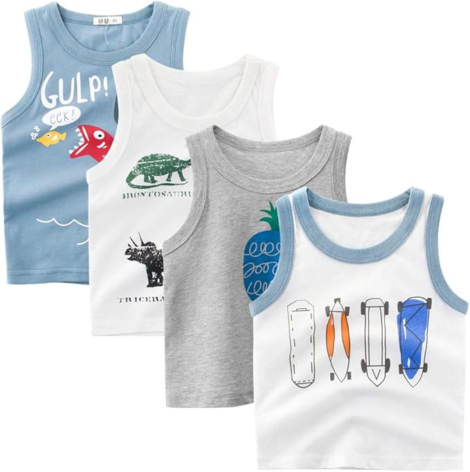 sleeveless shirt for baby boy
