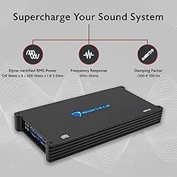Rockville dB55 4000W 5-Channel 2-Ohm Car