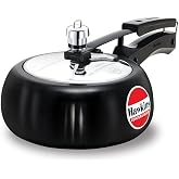 HAWKINS CB20 Hard Anodised Pressure Cooker, 2-Liter, Contura Black