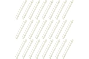 JAPCHET 24 Pack 12 Inch 8 Hole Soprano Recorders, German Style Descant Soprano Recorder, Plastic Descant Flute with Cleaning 