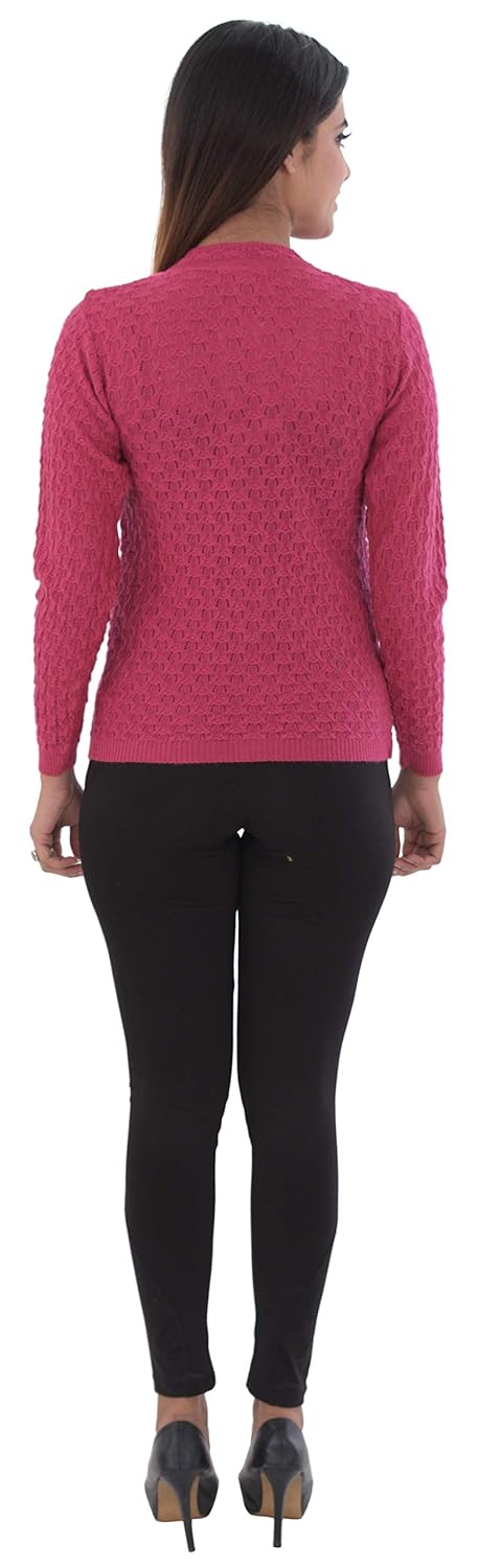 dynamis women winter sweater pink