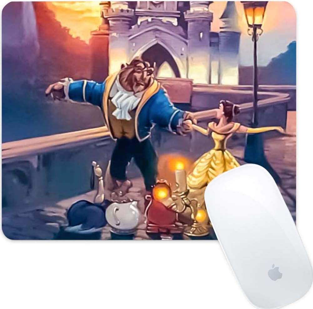 Amazon Co Jp ディズニー コレクション 正方形 コンピュータゲーム マウスパッド カートゥーン キュート ビースト ダンス 美しい 滑らかな表面 軽量 滑り止め ゴム ハイマウス トラッキング 家電 カメラ