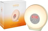 Lumie Sunrise Alarm with Sunset Sleep Feature and Mood Lighting, White view 8