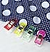 Attmu Sewing Clips Multicolor, 100 Count, Plastic, Pack of 100