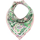 COACH womens Andrea Paisley Printed Silk Triangle
