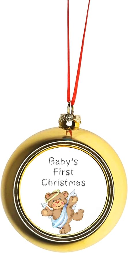 angel baby bauble