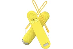 AGANS Silicone Remote Cover for Nex Playground Remote Control – Shockproof Silicone & Rubber Protector, Precise Button Access, Easy-to-Clean Design, Game System Accessory (Yellow)