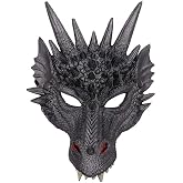 Himine Cosplay Mask Dragon's Head Mask for Festival Party Halloween