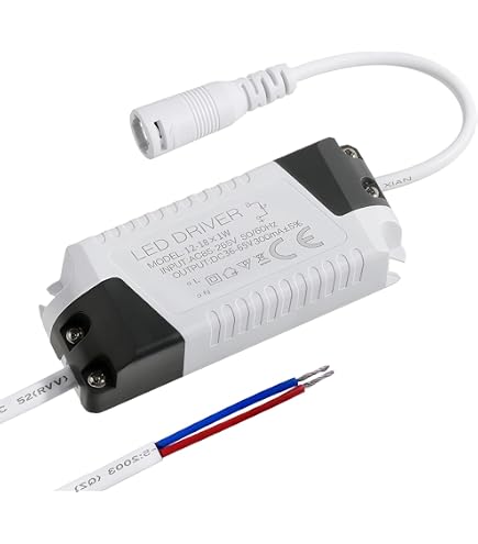 YSSMAO 2PCS LED Driver Adapter Transformer 300mA Transformers di Alimentazione di Alimentazione per Downlight a LED AC 85-265V,3w YSSMAO 2PCS LED Driver Adapter Transformer 300mA Transformers di Alimentazione di Alimentazione per Downlight a LED AC 85-265V,3w