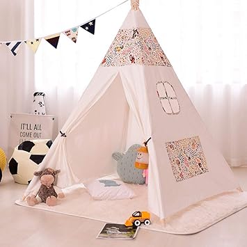 Große Plüsch Kinderteppiche Spielmatte Baby krabbeln Matte Runde Spielteppich Baumwollgebrauch In Kindergarten Tipi Zelt Spielzimmer Schlafzimmer, Kind Bereich Teppich Spielen, Raumdekorationen,140CM