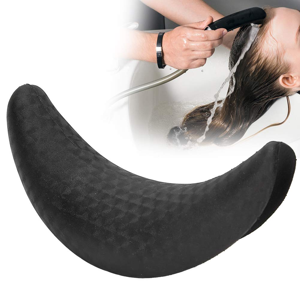 Hair Washing Neck Pillow, Shampoo Bowl Neck Cushion Silicone Hair Washing Sink Head Rest Professional Accessories for Hair Salon
