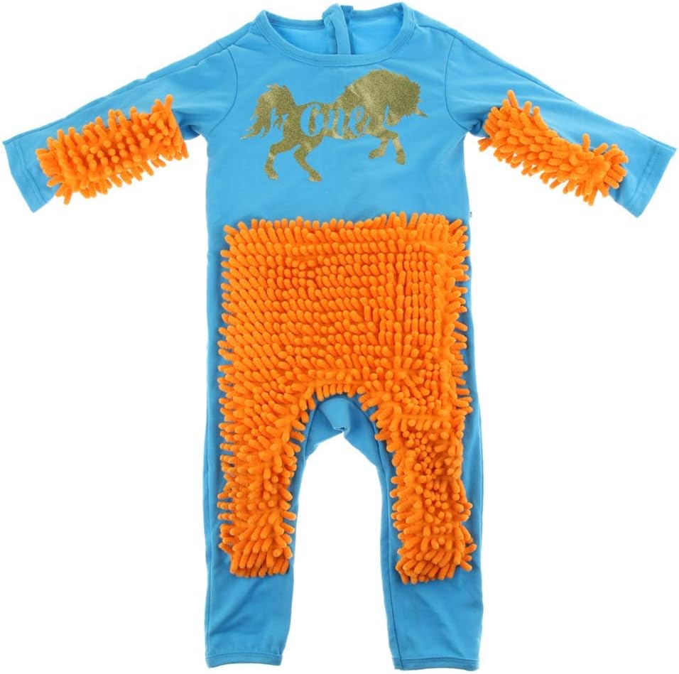 Masaya Viyana Com Bebe Combinaisons Et Barboteuses Comme Decrit Bleu Et Orange 80 Cm Comme Decrit Barboteuse Mixte Pour Bebe Garcon Fille Polit Les Sols De Nettoyage De La Serpillere Automne Hiver Enfants Rampant