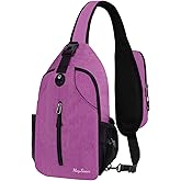 MAYLISACC Sling Backpack, Crossbody Sling Bag, Lightweight Shoulder backpack, Chest bag, Hiking Daybag