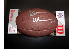 MISTERS SPORTS WAREHOUSE Brian Urlacher Chicago Bears Signed Autographed Wilson Football