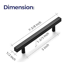 Ravinte 30 Pack 7.38'' Square Cabinet Pulls Matte