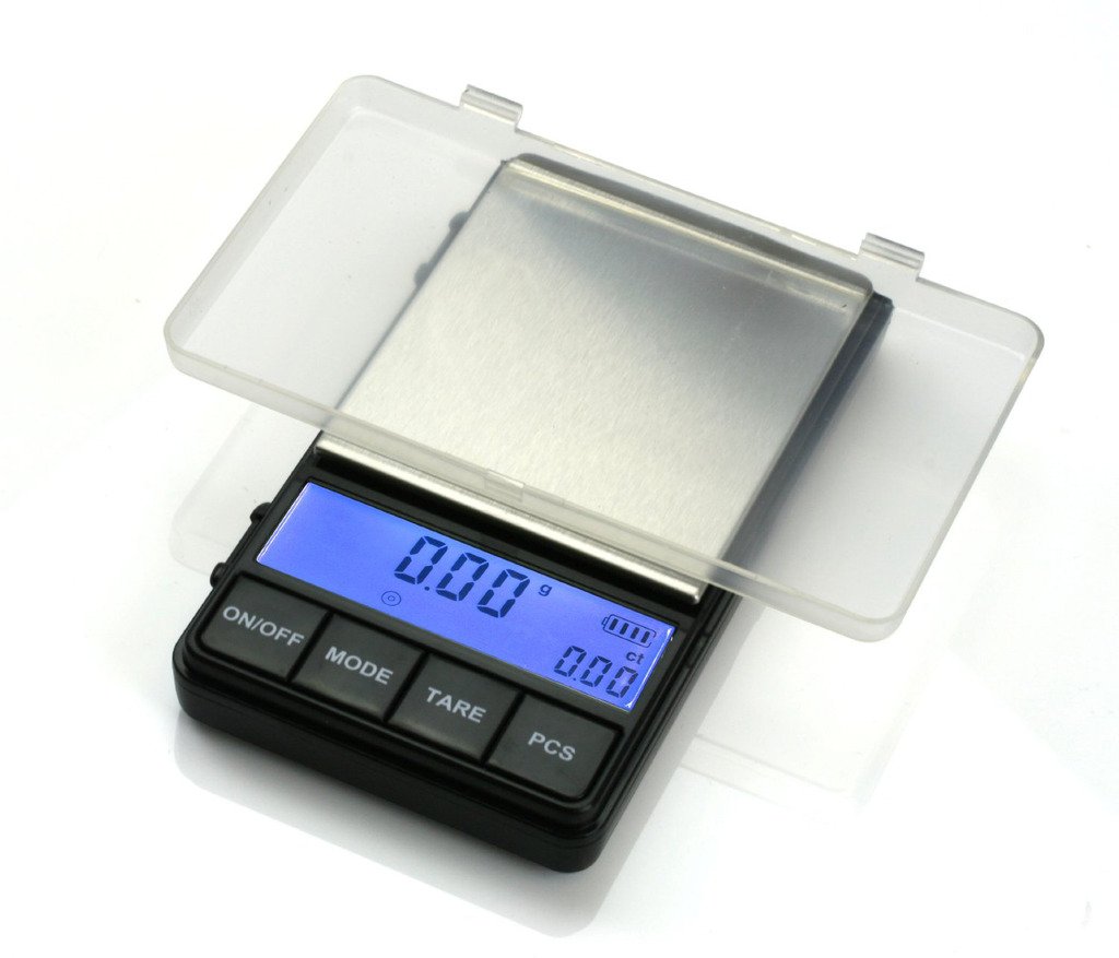 Next-shine Digital Pocket Scale 200 x 0.01 gram Kitchen Food Jewelry Weight Compact Tare Stainless Steel