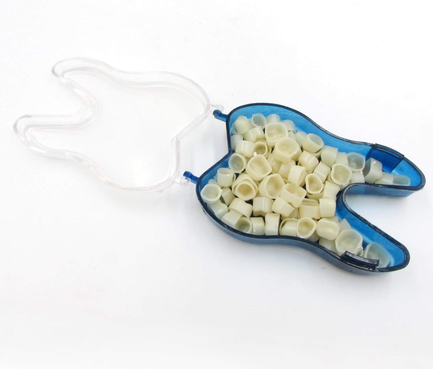100 pcs Temporary Teeth Crown Resin Materials Realistic Oral Care Anterior Posterior Molar Crown: Health & Personal Care
