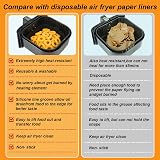 BYKITCHEN Air Fryer Silicone Liners 2 Pack for Ninja Speedi/Cosori 16.3cm view 6