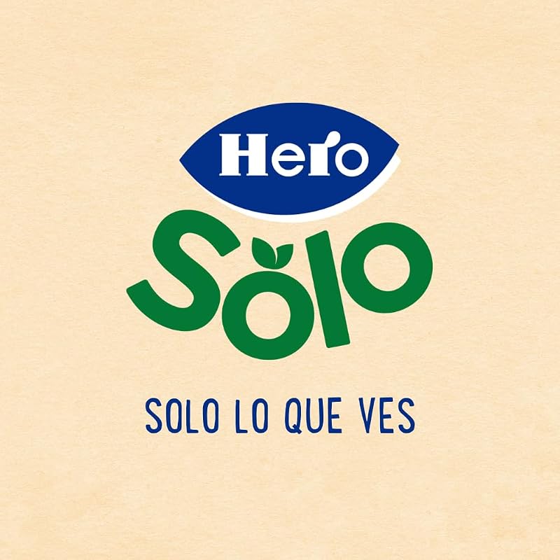 Hero Solo Bolsitas Multifrutas con Galletas Bebé Desde 6 Meses, 18 x 100 g