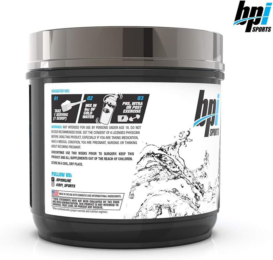 BPI Sports Micronized Creatine - Increase Strength - Reduce Fatigue - Lean Muscle Building - 100% Pure Creatine - Better Absorption - Supports Muscle Growth - Unflavored - 120 Servings - 21.16 Ounce: Health & Personal Care