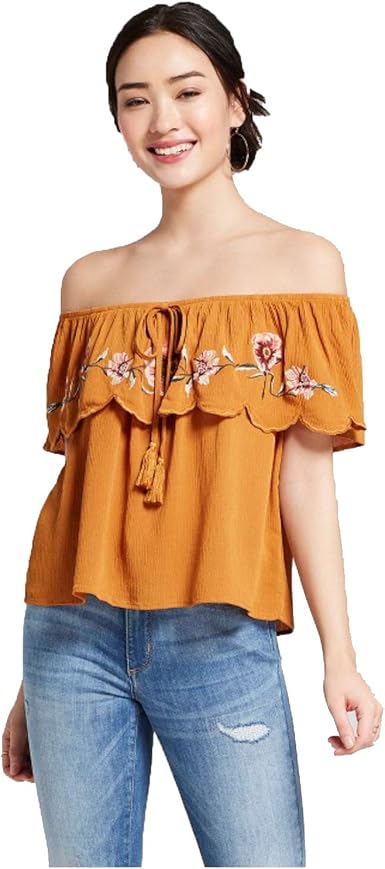 xhilaration off the shoulder top