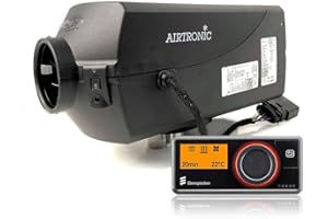 EBERSPÄCHER Eberspacher Espar Airtronic S2 D2 L 12V 2.2kW 7500BTU with EasyStart PRO 7 Day Timer Fault Diagnostic and Automatic Altitude Adjustment with includes FREE floor mounting plate | LATEST MODEL