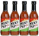 Trappey's Mexi-pep Hot Sauce, 6-Ounce Bottle (Pack of 4)