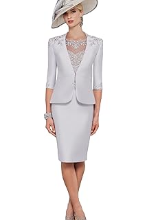 gray mother of the bride dresses knee length