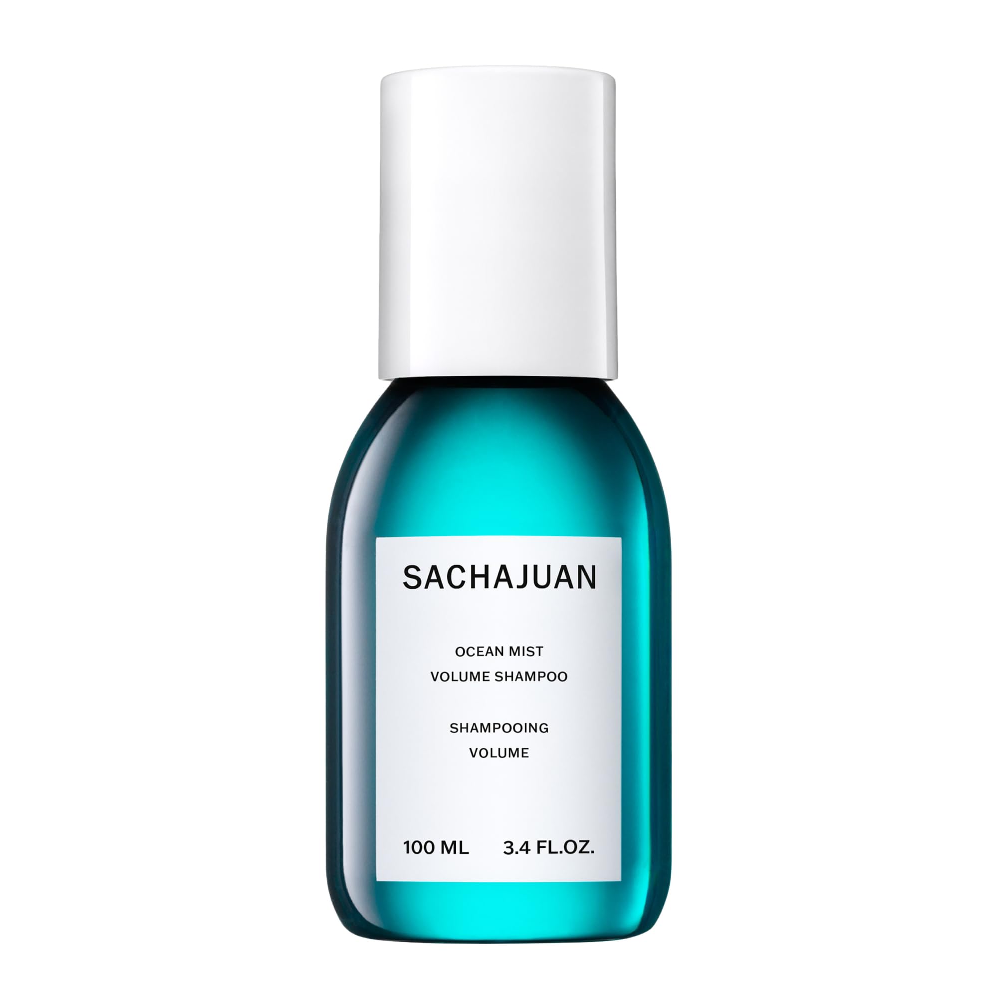 SACHAJUAN Ocean Mist Volume Shampoo 100 ml, For Volume, Texture & Strength. Perfect For Fine Hair With Ocean Silk Technology. Leaves Hair Shiny and Strong, Free From Parabens.