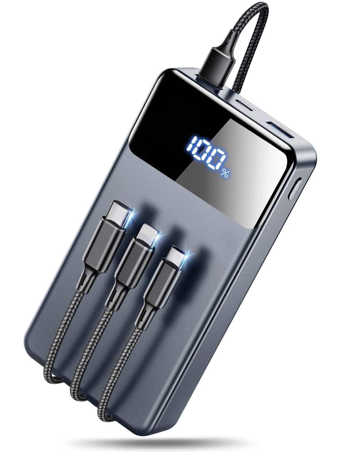 Photo 1 of LILIO Portable Charger Power Bank?60,000mAh Battery Pack, 22.5W Power Bank Fast Charging with USB Cable, Phone Charger for iPhone 17/16/15/14/13 All Series/Samsung/Android, Camping Essentials, Grey