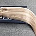 Sunny Weft Blonde Hair Extensions Real Human Hair Sew in Remy Hair Extensions Strawberry Blonde Highlights Bleach Blonde Hair Bundle Double Weft Extensions Blonde Highlights 100g 18inch