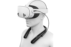 JSAUX Battery Pack for Oculus Quest 3/3s/2, 10000mAh PD Fast Charger Battery Pack (Extra 4-6 H Playtime), VR Extend Power Acc