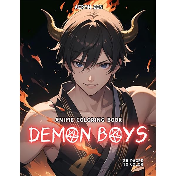 Amazon.com: Gothic Boys: Manga & Anime Coloring Book: Explore Dark