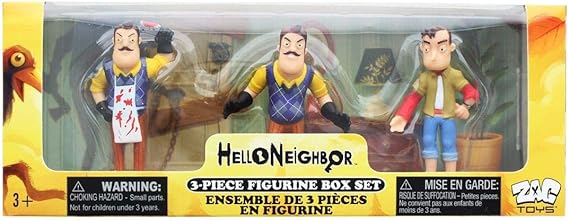 Amazon ハローネイバー フィギュア 3体セット Hello Neighbor ロシア ステルスホラー フィギュア ドール 通販