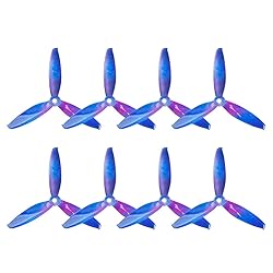 GEMFAN 8pcs 5043 3-Blade Propellers 5 Inch Props