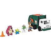 Fisher-Price Imaginext Disney and Pixar Toy Story Garbage Truck with 3-inch Buzz Lightyear, Woody & Lotso Action Figures, Alien Friend & Toy Vehicle (Amazon Exclusive)