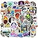 Waterproof Space Vinyl Stickers Bomb Laptop Water Bottle Easter Gifts for Kids(50 Pcs/Pack)
