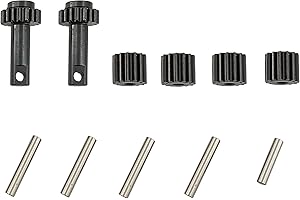Steel Differential Gear Set, Hardened Planet & Sun Gear Kit, Upgrade Parts Compatible with Traxxas Slash 2WD, Rustler, Bandit